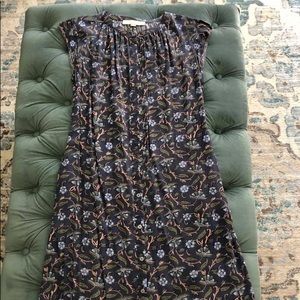 EUC Loft floral dress - size M